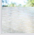 rabbitgoo Window Privacy Film, No Glue Frosted Glass Film, Static Cling UV Blocking Non Adhesive Reusable Heat Control Window Vinyl Clings for Home, Office, Frosted Silk, 35.4 x 78.7 Inches