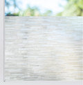rabbitgoo Window Privacy Film, No Glue Frosted Glass Film, Static Cling UV Blocking Non Adhesive Reusable Heat Control Window Vinyl Clings for Home, Office, Frosted Silk, 29.5 x 157.4 Inches