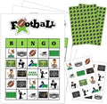 Football Party Bingo Game Cards(24 Players), Sport Themed Bingo Card for Family Friend Adult, Large Group Holiday Party Activity Favor Decoration Supplies -009