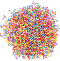 MECCANIXITY Foam Beads Foam Balls 2-3mm for Wedding and Party Decorations, Tiny Packing Balls, Arts DIY Crafts Supplies (Multicolored,1 Pack Approx 8000pcs)