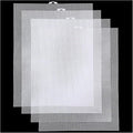 Plastic Canvas Sheets 13.4” x 10.4” Per Sheet, 2.5mm Mesh (About with 7 Holes per inch) Easy-to-Cut Needlepoint Canvas for Cross Stitch, Embroidery, DIY Crafts & Aquarium Dividers (4 Piece)