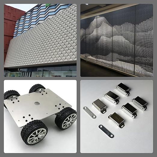 6061 T651 Aluminum Sheet Metal 12" x 12" x 1/16" (0.06") Rectangle Metal Plate Covered with Protective Film, 1.5mm Flat Aluminum Plate for Crafting and Industry