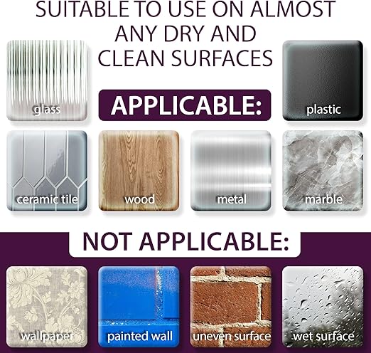 Gel Adhesive Dots 200PCs - Sticky Dots Clear Double Sided Removable - Sticky Tack for Collectibles & Figurines, Home Decor, Arts & Crafts - Clear Sticky Gel