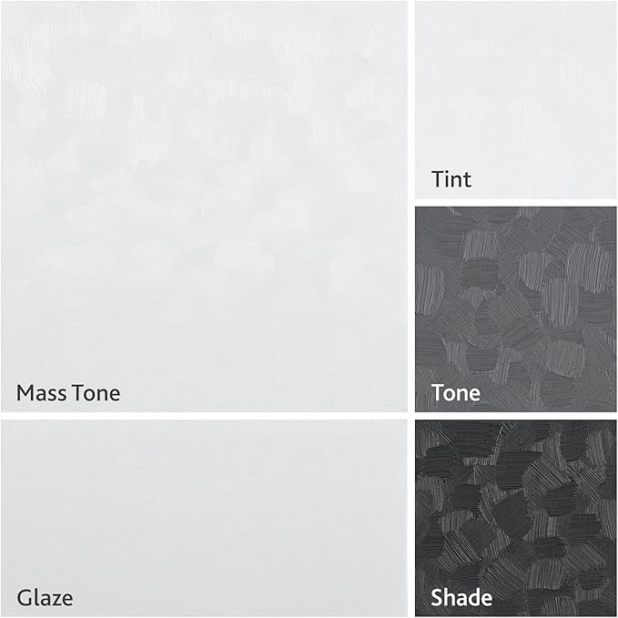 Tusc & Pine Artist Oil Paint - Zinc White, 40 ml, Non-Yellowing, Rich & Creamy Consistency, Maximum Pigment Load, Small Batch Milled Oil Paints Made in the USA for Professional Artists