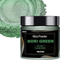 Nori Green Mica Powder(100g) Big Bottle Pigment Powder Multipurpose DIY Arts and Crafts Additive, Woodworking, Epoxy, Resin, Natural Bath Bombs, Paint, Soap,Nail Polish, Lip Gloss(Nori Green, 3.5oz)