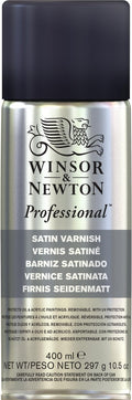 Winsor & Newton Professional Artists' Aerosols, Picture Varnish, Satin, 400ml