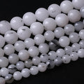 48PCS 8MM Black Rutilated Quartz Stone Beads Energy Healing Beads for DIY Jewelry Bracelet Necklace Making for Jewelry Making 15Inch