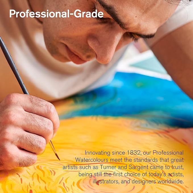 Winsor & Newton Professional Water Colour Paint, 0.17-oz Tube, Winsor Green Yellow Shade