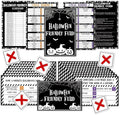 Halloween Games for Adults Friends, Halloween Family Friends Feud Trivia Games, Group Party Matching Activities, Fall Festival Board Card Activities, 01