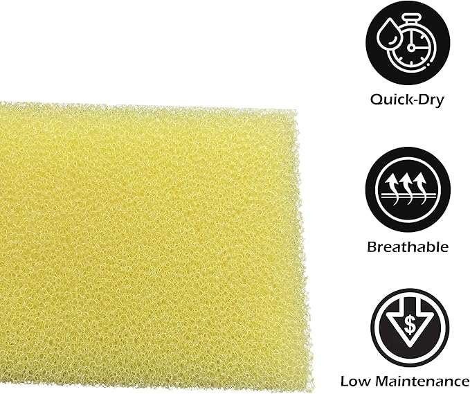 FoamRush 2" x 24" x 24" Water-Resistant Dry Fast Outdoor Upholstery Foam Sheet for Outdoor & Marine Furniture (Chair Cushion Foam for Patio Furniture, Boat Seat Cushion Replacement)