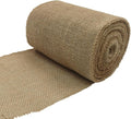 6" Wide Natural Burlap Fabric Roll - 10 Yards Jute Ribbon for Gift Wrapping, Wedding Decorations, Rustic Crafts, Wreaths & Home Decoration (15cm Wide)