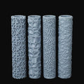 RPG Terrain Texture Roller for Foam and Clay Modeling- Professional for Dungeon Walls, DND Terrain Sets, TTRPG Buildings, and Role Playing Table Maps- AS744A Road Paving