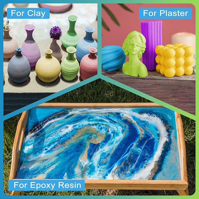 GOODTAKE Concrete Pigment - Black Iron Oxide Powder, Cement Dye Color for Pastel Tile Paint, Mortar, Grout (Black, 2 Pounds)