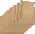 Svaldo Teflon Sheets for Heat Press, 10 Pack, 12x16 Heat Press Paper for T Shirts, Hat, Reusable Non Stick PTFE Teflon Sheet, Iron Transfer Paper for Sublimation Machine, Craft & Baking