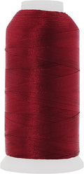 Mandala Crafts Maroon Heavy Duty Thread -1500 Yds Tex 70 Thread for Sewing Drapery Jeans Leather Hair - Bonded Polyester Thread Outdoor Marine Upholstery Threads
