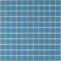 1"x1" Sky Blue Matte Finished Glass Mosaic Tile (9.67 Sq ft- Box of 10 Sheets)