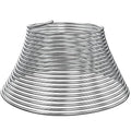 Pelopy Aluminum Wire 1/4 Inch Diameter Metal Wire 40 ft Armature Bendable Armature for Sculpting Dolls Floral Jewelry Making Weaving DIY Crafts, Silver