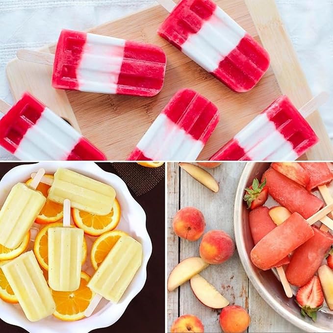 Jumbo 6 Inch Wooden Multi-Purpose Popsicle Sticks,Craft, Ice Cream, Wax, Waxing, Tongue Depressor Wood Sticks [5000 Count]