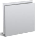Hicarer 2 Pcs Mild Steel Sheet Cold Rolled 18 Gauge Metal Plate Weldable Metal Sheets for Professional Industrial DIY Use, Clean Surface Easy to Weld (6'' X 6'')