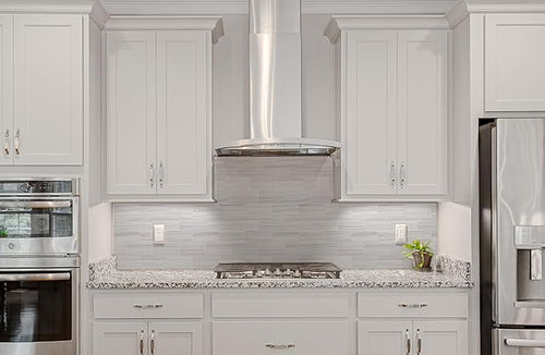 100 Pieces Peel and Stick Backsplash for Kitchen, 3" x 6" PVC Subway Tile 2025 Upgraded Dolomite Star Gray Backsplash Stick on Tile Elevate Kitchen Fireplace RV