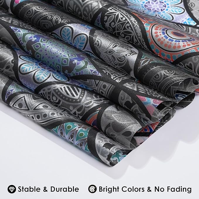 DKTIE Static Cling Decorative Window Film with Installation Tools Non Adhesive Privacy Film, Stained Glass Window Film for Bathroom Shower Door Heat Cotrol Anti UV 17.7 x 78.7 Inch