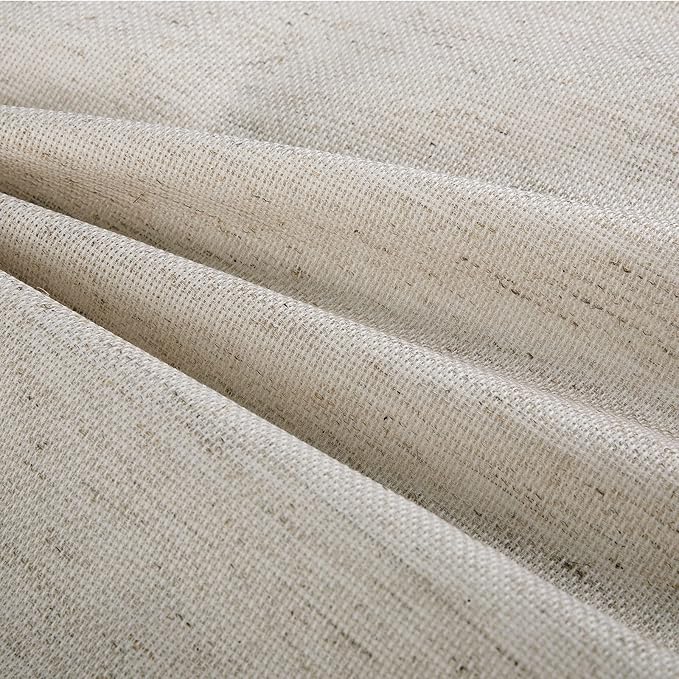 Aida Cloth Big Size 18 Count, Light Oatmeal Cross Stitch Fabric, 59 inch by 36 inch (59 inch by 1 Yard)