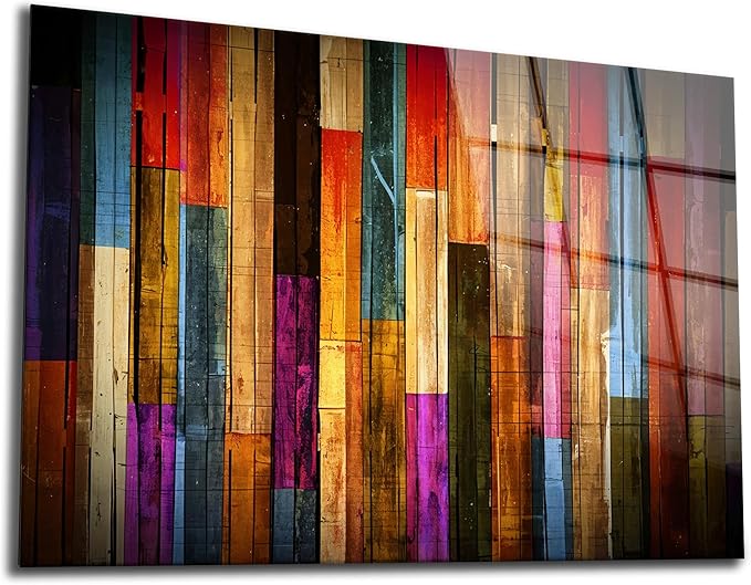 SpiritualHands Painted Wood Glass Printing Wall Art, Glass Wall Art, Home Decoration, Interior Design Ideas, Wall Hangings, Tempered Glass Wall Art