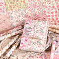 160 Sheets of Pink Flower Scrapbook Paper, journaling Scrapbook Supplies Craft Collage Paper Set, Junk Journal Bullet Journal Poster Room Decor for Card Making Decorative Gifts
