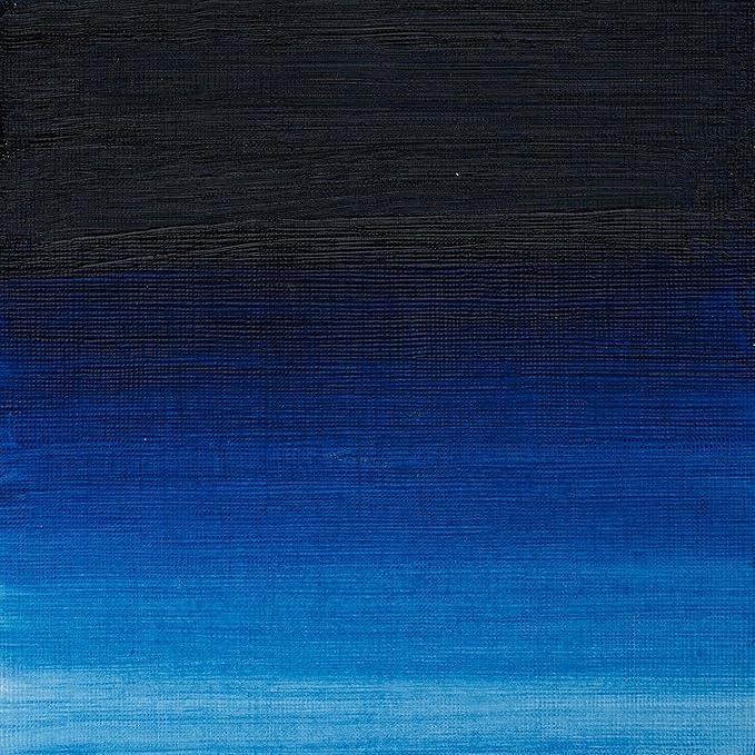 Winsor & Newton Artists' Oil Color, 200ml (6.75 oz) Tube, Prussian Blue