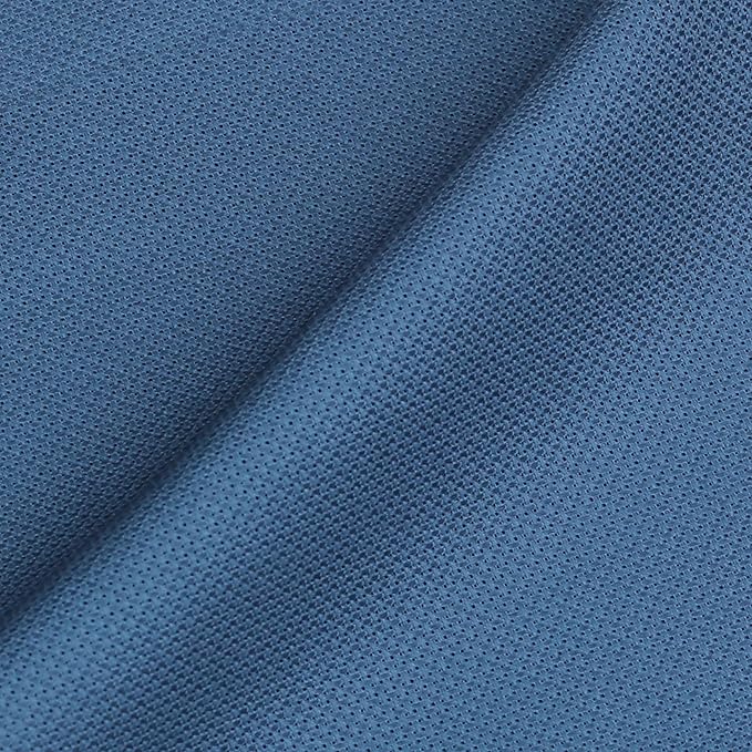Aida Cloth 14 Count Cross Stitch Fabric,19×28inch (14CT,Jeans Blue)