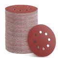 150pcs 150 Grit Sanding Discs, 5-Inch 8-Hole Sandpaper, for Woodworking or Automotive