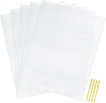 Pllieay 5 Pieces 7 Count Plastic Mesh Canvas Sheets, Eye Mesh for Embroidery, Acrylic Yarn Crafting, Knit and Crochet Projects, Make Aquarium Dividers(10.2 x 13.2 inch, with 4 Pieces Weaving Needles)