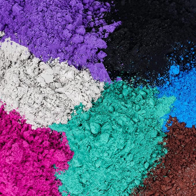GOODTAKE Grey Iron Oxide Pigment Powder for Concrete, Cement Dye Color for Pastel Tile Paint, Mortar Grout (Grey, 4 oz)