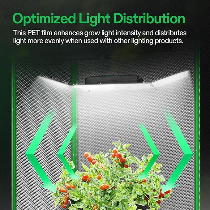 VIVOSUN 6 Mil Mylar Film Roll, 4 ft. x 50 ft. Diamond Film Foil Roll, Heavy-Duty Reflective Film for Grow Tent, Warm House, and Grow Room (50 ft.)