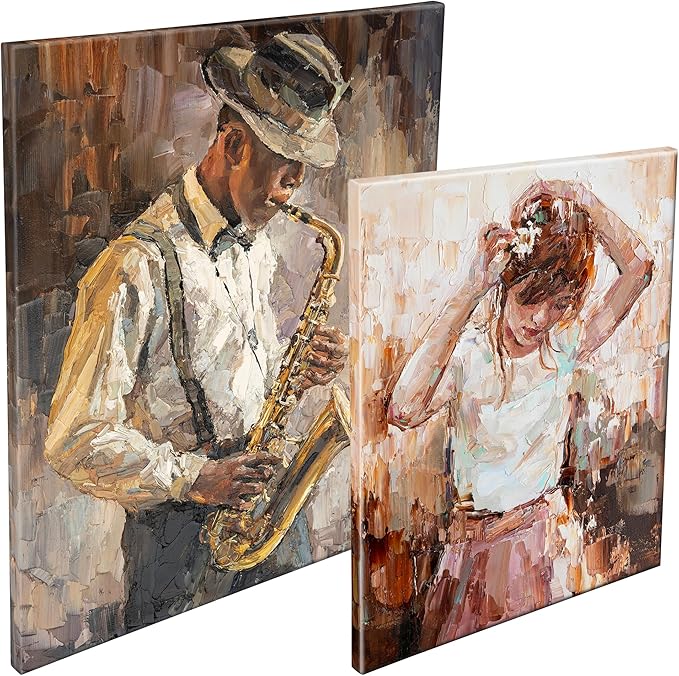 Centurion Deluxe Professional Oil Primed Linen Stretched Canvas, 11oz Linen, 24x36 - Box of 6, 0.67" Deep Canvases, Kiln-Dried Stretchers, Back Stapled, Premium Medium Weight Canvas for Oil Paintings