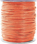 Mandala Crafts 1.5mm 109 Yards Salmon Cotton Waxed Cord for Jewelry Making Bracelet Cord Waxed String - Beading String Thread Jewelry Cords for Necklaces String