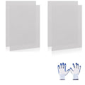 4 Pcs 13x9 (33cmx23cm) 40 Mesh 304 Stainless Steel Wire Mesh Sheet, Rustproof Metal Mesh Sheet Screen for DIY Crafts, Vent Covers, Garden Fencing, Window Protection & Industrial Filters
