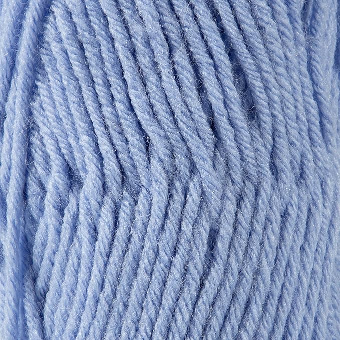 10 Skeins of Sensy Roving Yarn, 3.5 oz, 132 Yards, Gauge 5 Bulky (Baby Blue)
