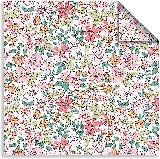 Origami Paper Kit 100 Sheets 6 Inch Square Double Sided Color 20 Vivid Colors for Hand Crafts Origami Paper Arts Creativity.Luxuriant Flowers
