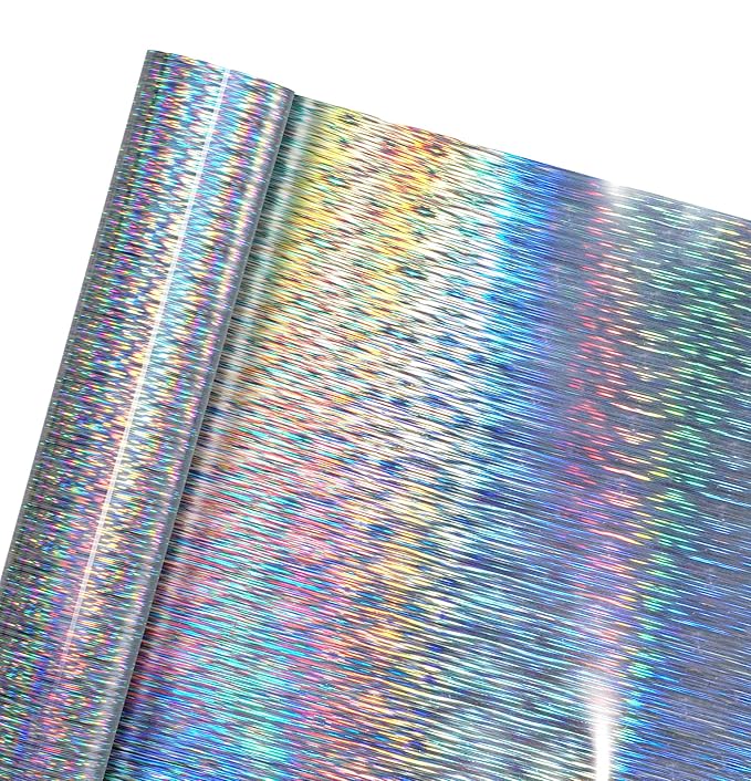 Mosaic+ Crafting Vinyl, by VViViD (Brushed Holographic, 7 Bundle 1ft x 3ft + Transfer Paper)
