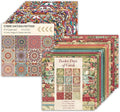 48 Sheets 24 Designs Scrapbook Paper Pad, 6"×6" Single-Sided Decopodge Craft Cardstock Paper,Scrapbooking DIY Decorative Background Cardmaking Supplies.Carols&Datura