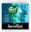 Speedball Gel Printing Plate, 12” x 12” for Monoprinting, Printmaking, Press, Arts & Crafts