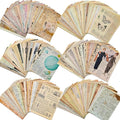 200 Sheets of Vintage Scrapbook Paper, Journaling Scrapbooking Supplies Craft Decoupage Papers Kit, Ephemera for Junk Journal Bullet Journals Well Posters Room Decor for Card Making Decorative Gift