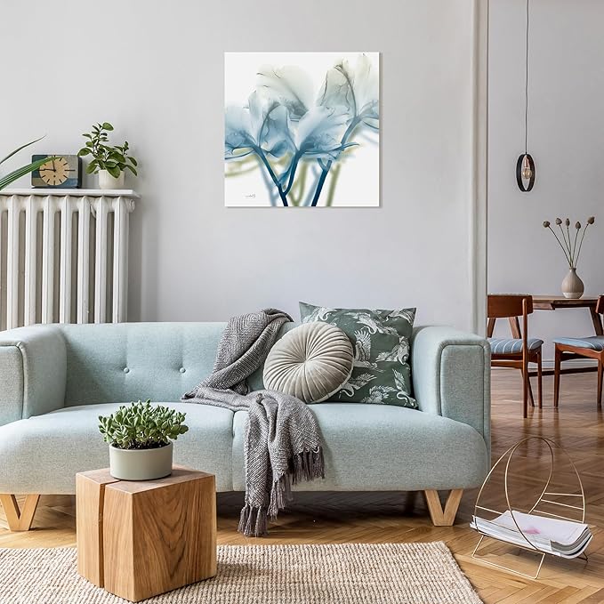 Empire Art Direct Frameless Free Floating Tempered Glass Panel Graphic Wall Art Ready to Hang, 24" x 24", Unfocused Beauty 3