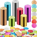Jerify 500 Pcs I was Caught Being Good Coins for Kids Behavior Tokens Laugh Face Plastic Reward Colored Pretend Coin Carnival Halloween Party Counting (Crown)