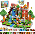 200PCS Magnetic Blocks - Forest Magnetic Building Blocks, Stacking Magnets for Kids, Strong Magnets, Sensory Toy for STEM Learning Toys for Kids 3+ Boys and Girls Christmas Birthday Creative Gifts