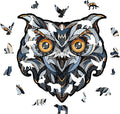 EWA Home Décor – Eagle Own Small 125 Pieces – Wooden Jigsaw Puzzle for Adults – Perfect for Artistic Home Decoration and Mindful Relaxation