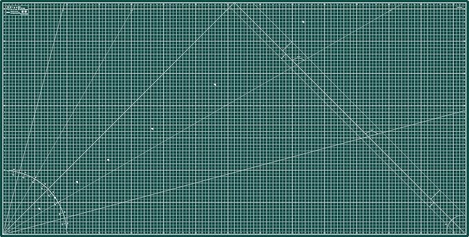 Elan Cutting Mat 72x36 Green, Self Healing Cutting Mat 72 x 36 INCH, 5-Ply Craft Mat Green, Hobby Cutting Mat 72x36 INCH, Large Cutting Mat for Sewing, Quilting Cutting Board, Sewing Cutting Board