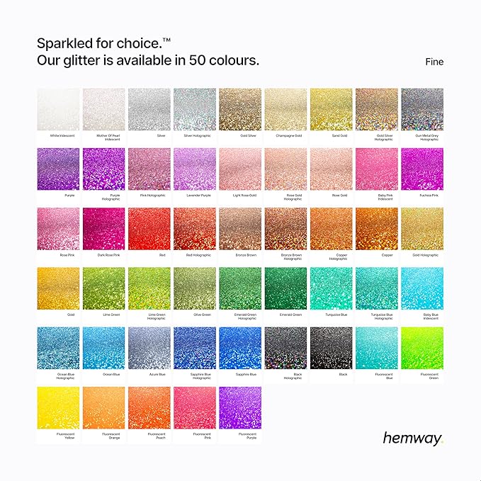 Hemway Polyurethane & Epoxy Resin Glitter 100g / 3.5oz Metallic Crystal Flake Additive for Flooring Jewelry Tumblers Glass Pigment - Fine (1/64" 0.015" 0.4mm) - Rose Gold