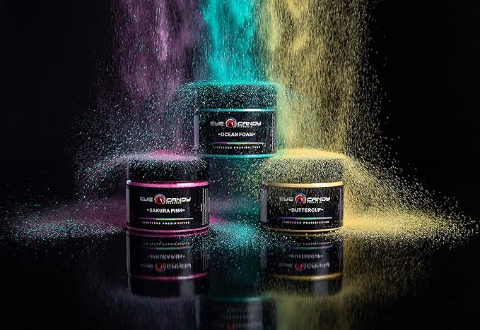 Eye Candy Pigments Premium Purple Mica Powder - Periwinkle Purple (25gr) - for Epoxy, Resin, Soap, Paint, Woodworking, Acrylic Pouring, Bath Bombs, Fishing Lures - DIY Arts and Crafts Additive
